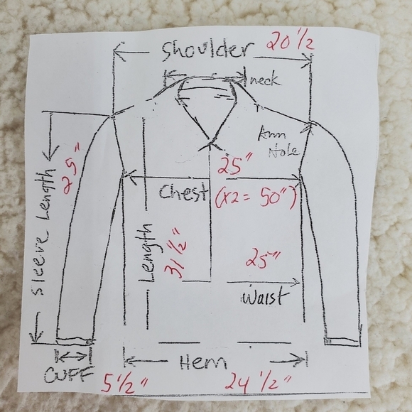 Vtg Jacket Coat Mens 44 Tan Corduroy Faux Fur Lined Zip Up Quilted Sleeves - Picture 6 of 16